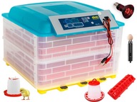 AUTOMATA INKUBÁTOR 112 TOJÁSHOZ DINO 230V ~12V MINDEN TOJÁSFAJHOZ