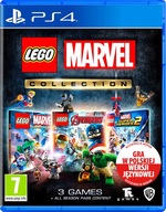 LEGO Marvel Collection 3 GRY PS4 PS5 Avengers + Super Heroes 1+2 + DODATKI