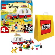 LEGO Disney 10777 Mickey Mouse a Minnie Mouse na bivaku + taška LEGO!