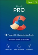 Piriform CCleaner Professional 1PC / 1Rok PRO