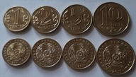 KAZACHSTAN zestaw 4 monet 1 2 5 i 10 tenge