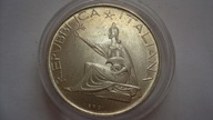Moneta Włochy 500 lirów, 1961 stan 1