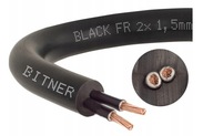 Ovládací kábel BiT 500 BLACK FR 2x1,5mm2