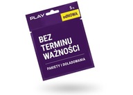 Starter PLAY 5 PLN odNOWA Bez terminu Ważności Karta