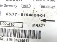 modulo Centralina airbag airbag BMW Z4 E89 9194824