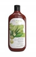 Balzam na suché a farbené vlasy,FLORA Aleos, 500 ml