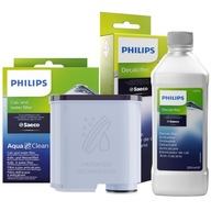 Filtračná patróna do kanvice Philips CA 1 ks. + Tekutý odvápňovač pre kávovary Philips Saeco Decalcifier 0,25 l