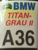 ZAPRAWKA LAKIERNICZA BMW A36 titan grau II