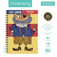 Mudpuppy - Kresliaci zošit Trojitý Piráti