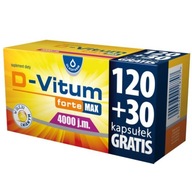 Oleofarm D-Vitum Forte Max 4000 120kap + 30 ZADARMO