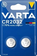 2x VARTA PROFESSIONAL Baterie CR2032 3V Litowa