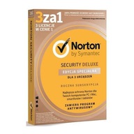 Program Norton Security Deluxe 3.0 PL (3 stanowiska, 1 rok)