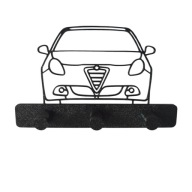 Alfa Romeo Giulietta autó kulcstartó garázsba ajándék