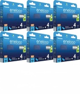 24 x BATERII AKUMULATORÓW ENELOOP AAA R3 800MAH