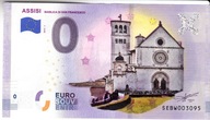 Banknot 0-euro-Wlochy 2019-1 -ASSISI Color