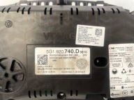 dials dials VW GOLF VII 7 1.5 TSI 5G1920740D EUROPA