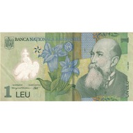 Banknot, Rumunia, 1 Leu, 2005-07-01, KM:117a, AU(5