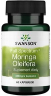 Swanson Moringa Oleifera 400mg 60kaps. Olejodarný antioxidant Energia