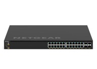 NETGEAR GSM4328S100NES NETGEAR M430028G RIADENÝ PREPÍNAČ 24x1G stohovateľný 2x10