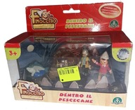 Pinokio figurki kolekcjonerskie Oryginał "Wrwnątrz Rekina"