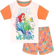 Disney Princezné Ariel pyžamo 140