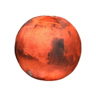 Planeta wypchana zabawka dekoracyjna okrągła miękka poduszka dla lalki wypchana pluszowa zabawka Mars 27cm