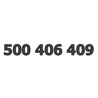 500 406 409 ZŁOTY ŁATWY PROSTY NUMER STARTER ORANGE PREPAID KARTA SIM GSM
