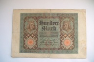 Banknot Niemcy 100 Marek 1920 r.seria F