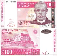 Malawi 2009 - 100 kwacha - Pick 54b UNC