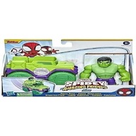 Hasbro Marvel Spidey and His Amazing Friends Hulk Action Figure and Smash T