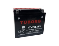 Akumulator Tuborg YTX20L-BS 18.9Ah 300A AGM