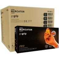 Nitrilové rukavice MERCATOR gogrip orange veľ. M 50 ks