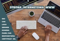 STRONA INTERNETOWA | SERWER 5GB | DOMENA LOGO| POZYCJONOWANIE | 100% TEKSTY