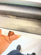 moulding threshold right original R LINE BIALA Volkswagen Golf VIII 5H0853856A