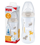 NUK BUTELKA ANTYKOLKOWA Z CZUJNIKIEM 300ml 0m+