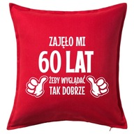 Darček k 60. narodeninám 50x50 rokov vankúš