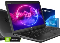 Notebook HP zBook G3 17,3" Intel Core i5 16 GB / 256 GB čierny