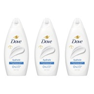 Sprchový gél Dove Hydrate 3x 450ml