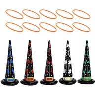 ГЕЛЛОВІНСЬКИЙ ІГРОВИЙ НАБІР: КИДАЛЬНИЙ ОБРУЧ З НАДУВНИМ КАПЕЛЮХОМ