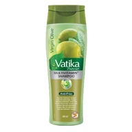Vyhladzujúci šampón so zelenými olivami Multivitamin+ Vatika Dabur 400ml