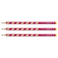 Ołówek Stabilo Easygraph leworęczni różowy - 3szt