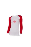 Brubeck Koszulka damska 3D Husar PRO z długim rękawem biały/czerwony M