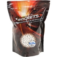 Kulki Precyzyjne ASG Rockets Professional BB Bullets 0,25g 2000 szt.