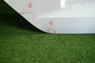 AUDI A1 82A door right rear. rear part