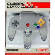 Nintendo 64 Nowy Szary Pad Przewodowy Teknogame