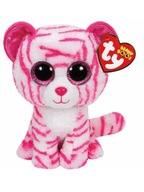 TY BEANIE BOOS TYGRYS ASIA BIAŁO-RÓŻOWY 15 CM