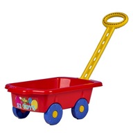 Detský vozík Vlečka 45 cm - červený