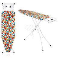 VASALÓDESZKA ÖSSZECSUKHATÓ SZÉLES 120x38 RUHATARTÓ POLC VASALÓTARTÓ