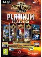 EURO TRUCK SIMULATOR 2 PC PL ED PLATINUM PODSTAWA + 3 dodatki 20 malowań