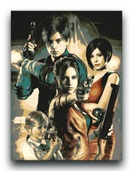 Resident Evil OBRAZ 40x30 plakat gra 5 2 4 7 6 3